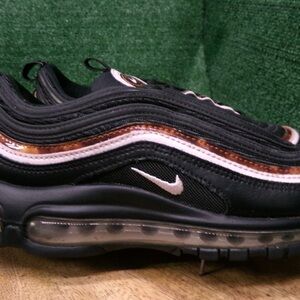 Nike Women’s Air Max 97 "Woodgrain" Black Barely Rose Shoes CU4751-001 Size 6